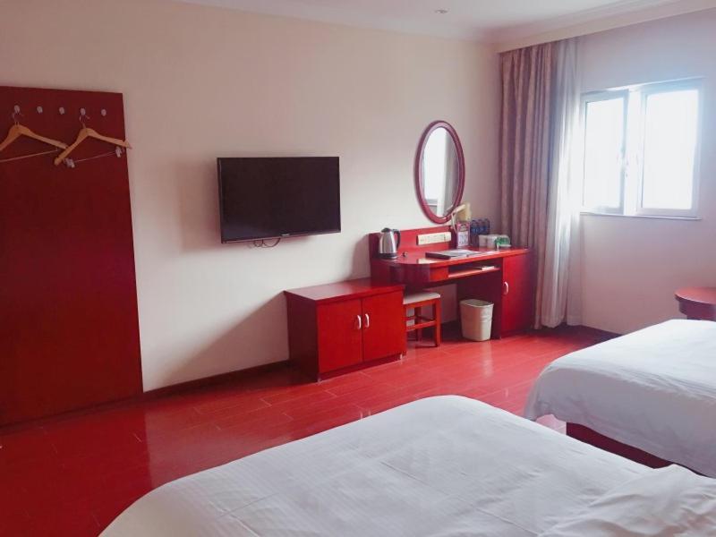 Greentree Inn Shanghai Pudong Airport Wild Animal Park Express Hotel Nanhui Eksteriør billede