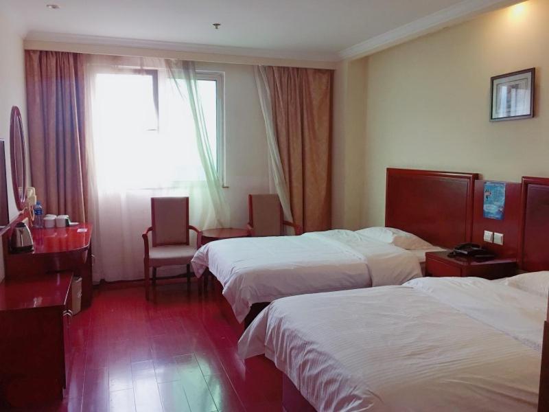 Greentree Inn Shanghai Pudong Airport Wild Animal Park Express Hotel Nanhui Eksteriør billede