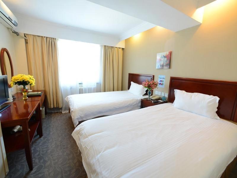 Greentree Inn Shanghai Pudong Airport Wild Animal Park Express Hotel Nanhui Eksteriør billede